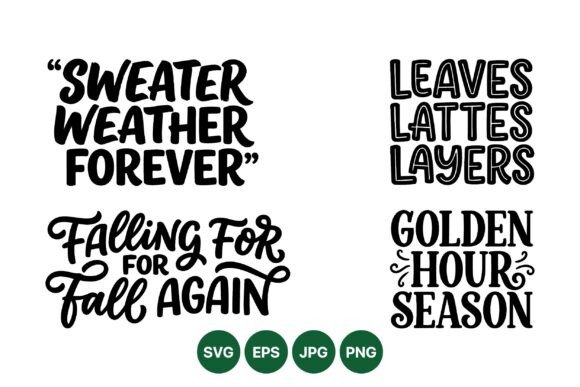 Cozy Fall Autumn Quote Svg Graphics for Seasonal Branding
