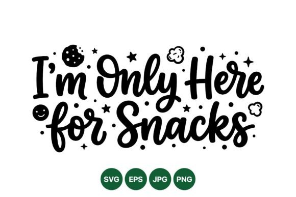 Fun Snack Lover SVG for Crafters