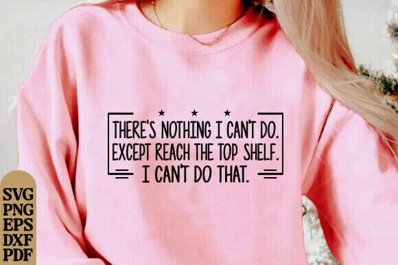 Funny Short Girl Quote SVG PNG Sublimat Graphics