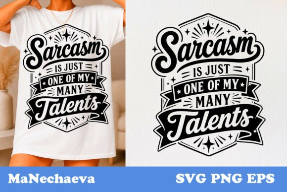 Graphic Asset for Bloggers: Funny Sarcastic Quote SVG