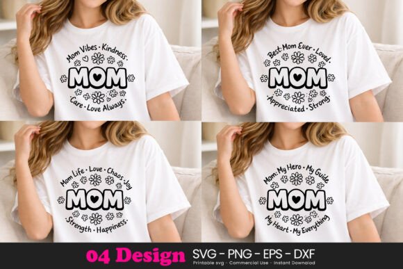 Mom Love Quote SVG