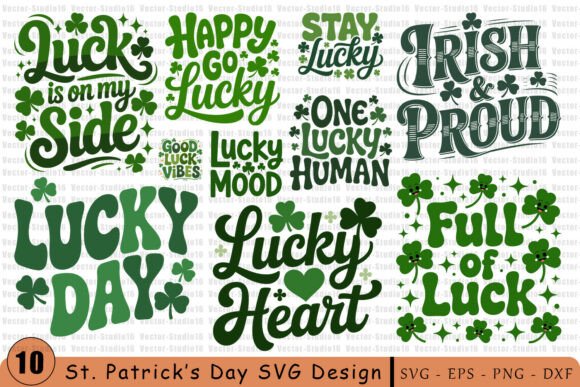 St Patrick’s Day Lucky Quote SVG Bundle: A Graphic Designer’s Take